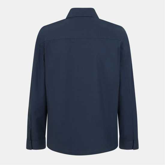 Lyle And Scott Men's Ripstop Overshirt Тъмно морско синьо 