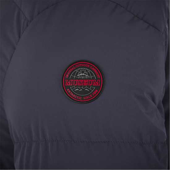 Museum Museum Long Puff Jkt Sn99 Морска синьо Museum Museum Long Puff Jkt Sn99 Морска синьо