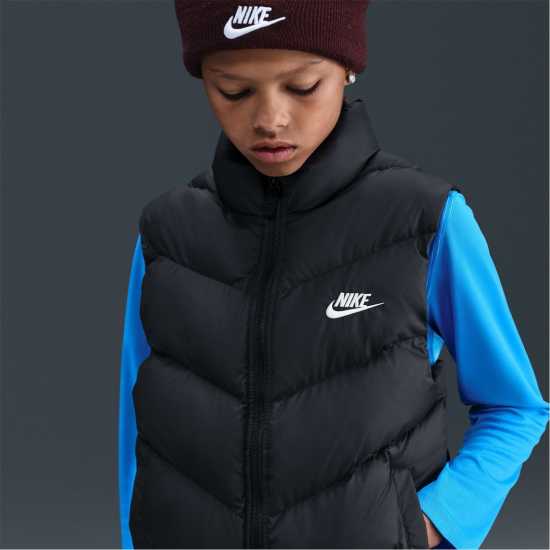 Детски якета и палта Nike Loose-Fit Puffer Vest Juniors Nike Loose-Fit Puffer Vest Juniors Детски якета и палта