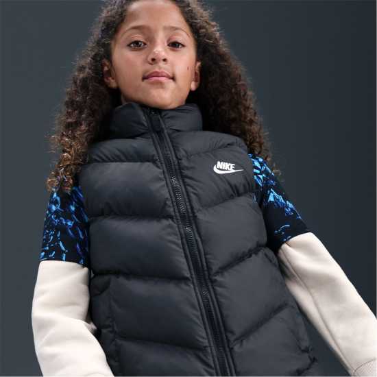 Детски якета и палта Nike Loose-Fit Puffer Vest Juniors Nike Loose-Fit Puffer Vest Juniors Детски якета и палта