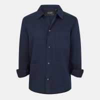 Lyle And Scott Linen Blend Overshirt  
