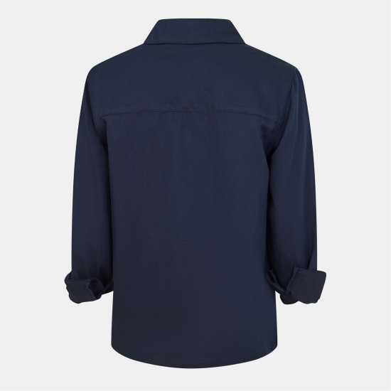 Lyle And Scott Linen Blend Overshirt  