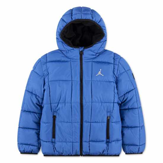 Air Jordan Unisex Kids'  Insulated Puffer Jacket Синьо 