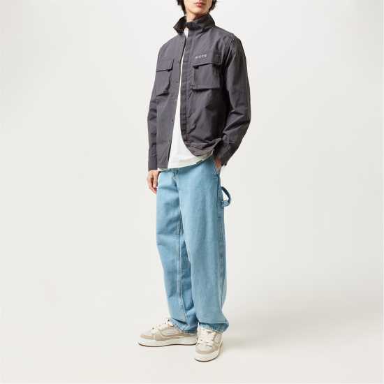 Мъжка Риза Nicce Statlo Overshirt Mens  Мъжки якета и палта