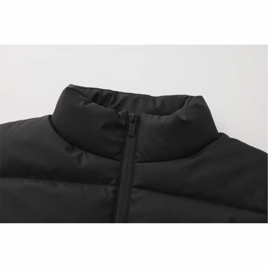 Ladies Black Matte Gilet  