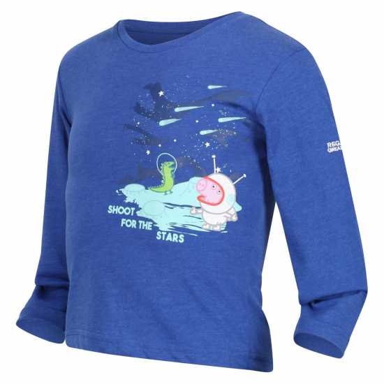 Regatta Peppa Graphic T-Shirt Surf Spray - Детски тениски и фланелки