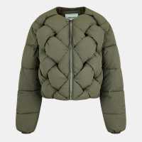 Jw Interwoven Short Puffer Jacket  
