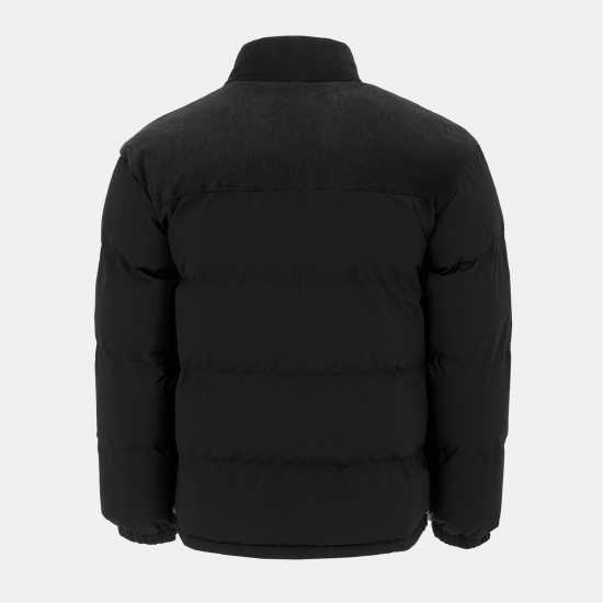 Firetrap Мъжко Яке Puffer Jacket Mens Black Мъжки якета и палта