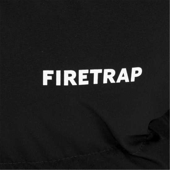 Firetrap Мъжко Яке Puffer Jacket Mens Black Мъжки якета и палта