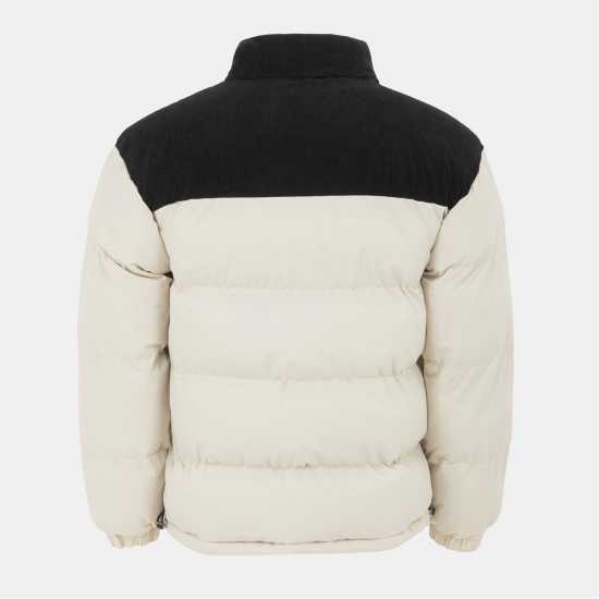 Firetrap Мъжко Яке Puffer Jacket Mens Beige Мъжки якета и палта