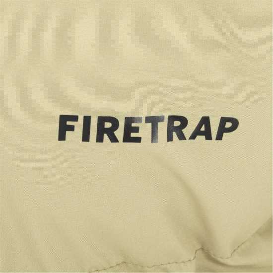 Firetrap Мъжко Яке Puffer Jacket Mens Lt. Khaki Мъжки якета и палта