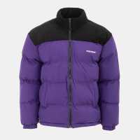Firetrap Мъжко Яке Puffer Jacket Mens Purple Мъжки якета и палта