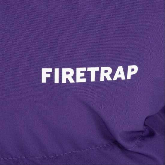 Мъжки якета и палта Firetrap Мъжко Яке Puffer Jacket Mens Purple Firetrap Мъжко Яке Puffer Jacket Mens Purple Мъжки якета и палта