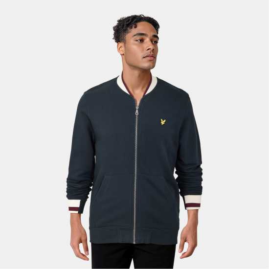 Lyle And Scott Пилотско Яке Men's Jersey Bomber Jacket  