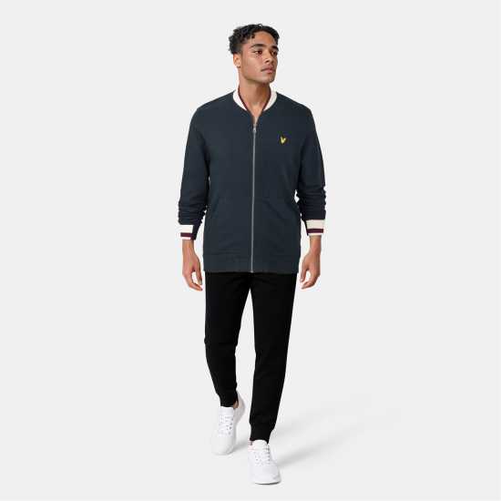 Lyle And Scott Пилотско Яке Men's Jersey Bomber Jacket  