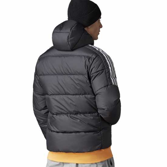 Adidas Мъжко Яке С Качулка Essentials Midweight Down Hooded Jacket Mens  Мъжки грейки