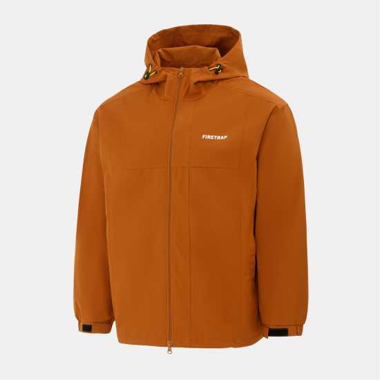 Firetrap Мъжко Яке Light Weight Jacket Mens Coffee 