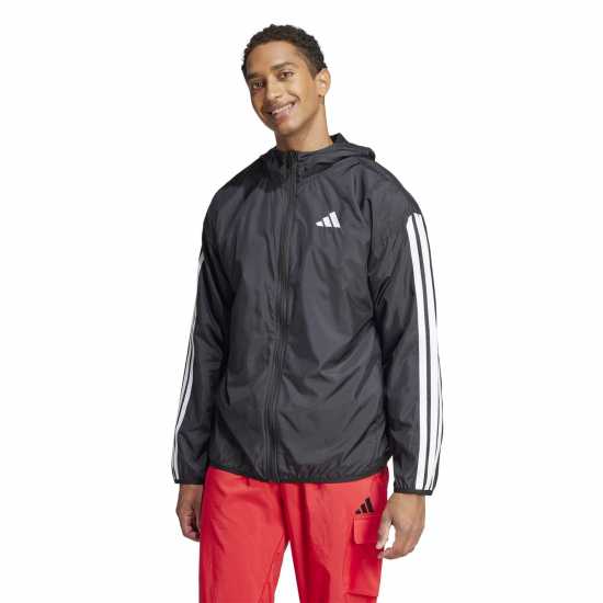 Essentials 3-stripes Windbreaker Mens  