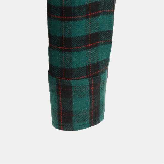 Firetrap Карирана Мъжка Риза Check Shirt Mens Green/Black 