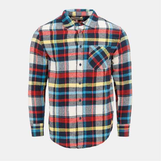 Firetrap Карирана Мъжка Риза Check Shirt Mens Firetrap Карирана Мъжка Риза Check Shirt Mens