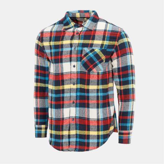 Firetrap Карирана Мъжка Риза Check Shirt Mens Firetrap Карирана Мъжка Риза Check Shirt Mens