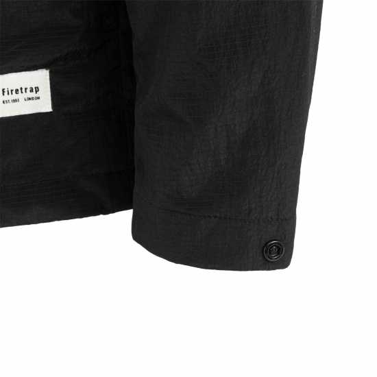Firetrap Мъжко Яке Windproof Jacket Mens Черно Мъжки якета и палта