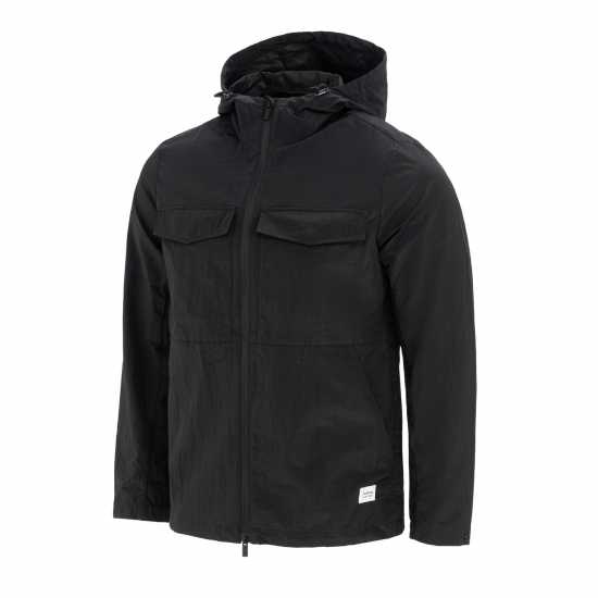 Firetrap Мъжко Яке Windproof Jacket Mens Черно Мъжки якета и палта