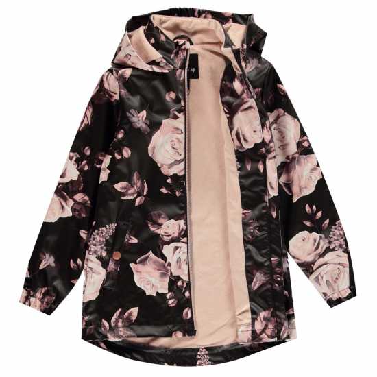 Firetrap Floral Junior Girls' Rain Jacket  Детски якета и палта