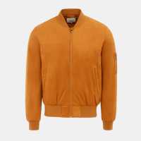 Firetrap Мъжко Яке Suede Jacket Mens Кафяво 