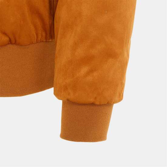 Firetrap Мъжко Яке Suede Jacket Mens Кафяво 