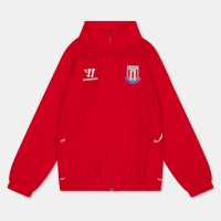 Warrior Kids' Stoke Performance Training Jacket Червено 