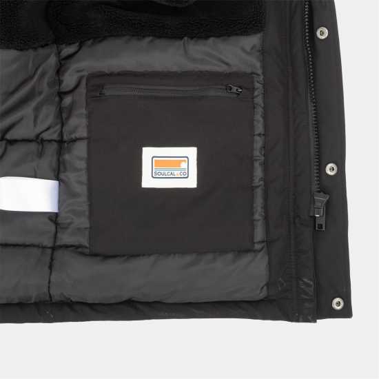 Мъжки якета и палта Soulcal Padded Prka Sn54 Soulcal Padded Prka Sn54 Мъжки якета и палта