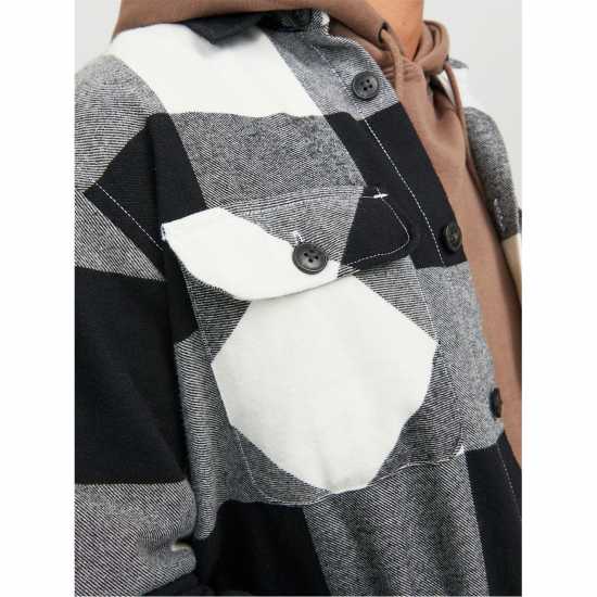 Jack And Jones Buffalo Check Overshirt Шепната бяла Мъжки якета и палта