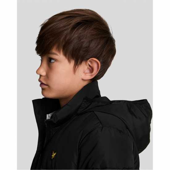 Lyle And Scott Kids' Short Quilted Puffer Jacket  