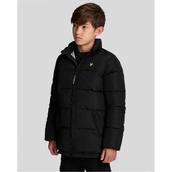 Lyle And Scott Kids' Short Quilted Puffer Jacket  