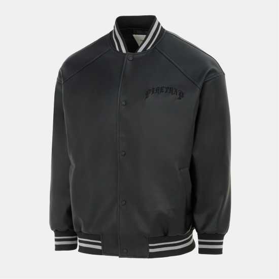 Firetrap Мъжко Яке Baseball Pu Jacket Mens  
