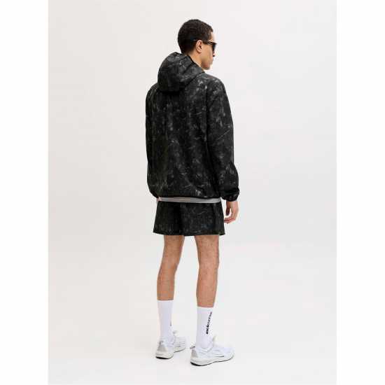Jack And Jones Mens Windbreaker And Shorts Set AOP 