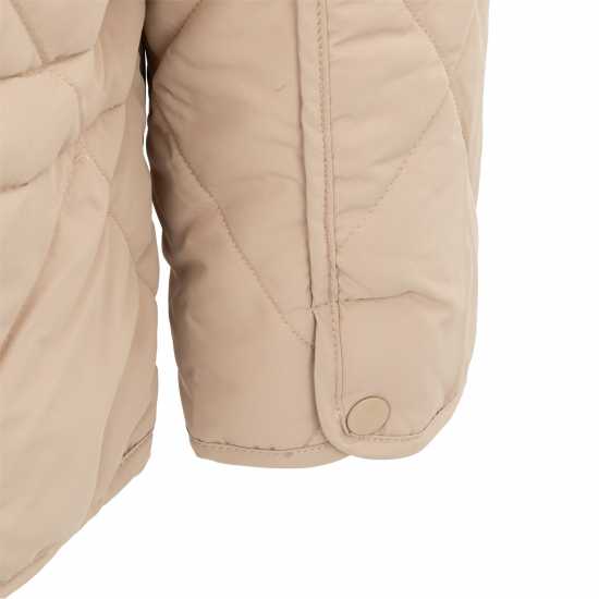 Firetrap Мъжко Яке Quilted Womens Jacket Бяло 