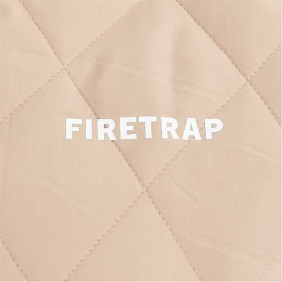 Firetrap Мъжко Яке Quilted Womens Jacket Бяло 