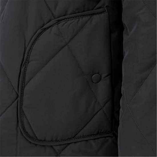 Firetrap Мъжко Яке Quilted Womens Jacket Черно 
