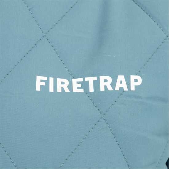 Firetrap Мъжко Яке Quilted Womens Jacket Синьо Firetrap Мъжко Яке Quilted Womens Jacket Синьо