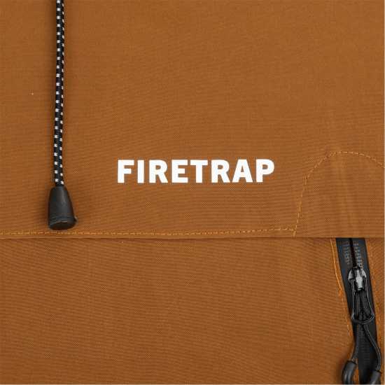 Firetrap Мъжко Яке Windproof Jacket Mens Кафяво Мъжки якета и палта