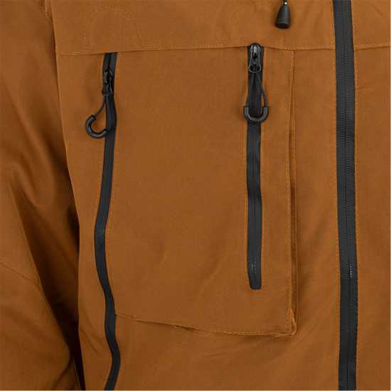 Firetrap Мъжко Яке Windproof Jacket Mens Кафяво Мъжки якета и палта