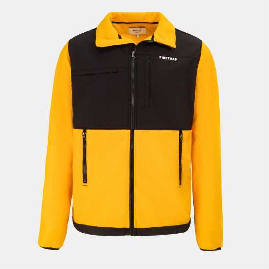 Firetrap Мъжко Яке Полар Fleece Jacket Mens Gold Fusion 