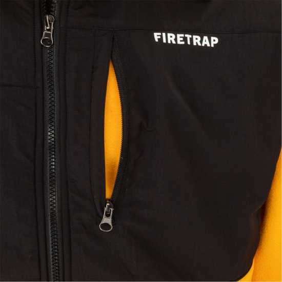 Firetrap Мъжко Яке Полар Fleece Jacket Mens Gold Fusion 
