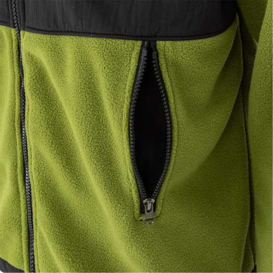 Firetrap Мъжко Яке Полар Fleece Jacket Mens Calla Green 