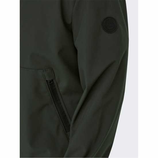 Only And Sons Шел Яке Bowie Hooded Softshell Jacket Торф Only And Sons Шел Яке Bowie Hooded Softshell Jacket Торф