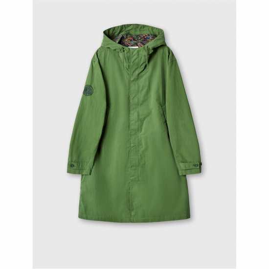Pretty Green Pg Feltham Parka Sn61 Khaki 