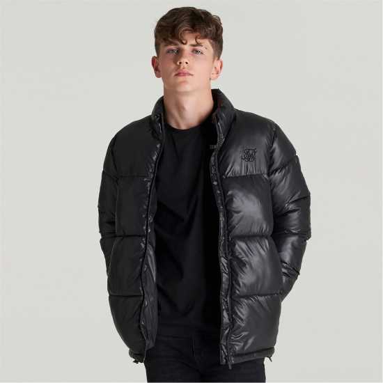 Детско Яке Siksilk Puffer Jacket Juniors  