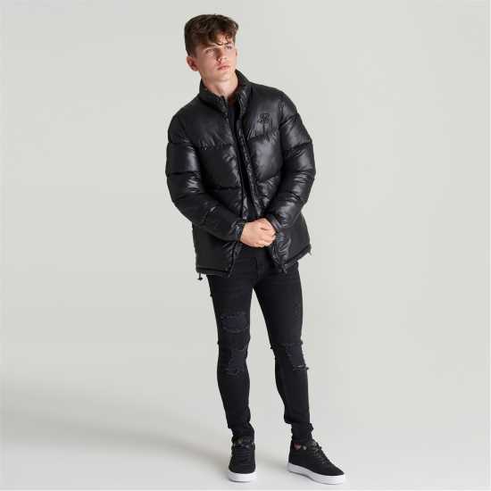 Детско Яке Siksilk Puffer Jacket Juniors  